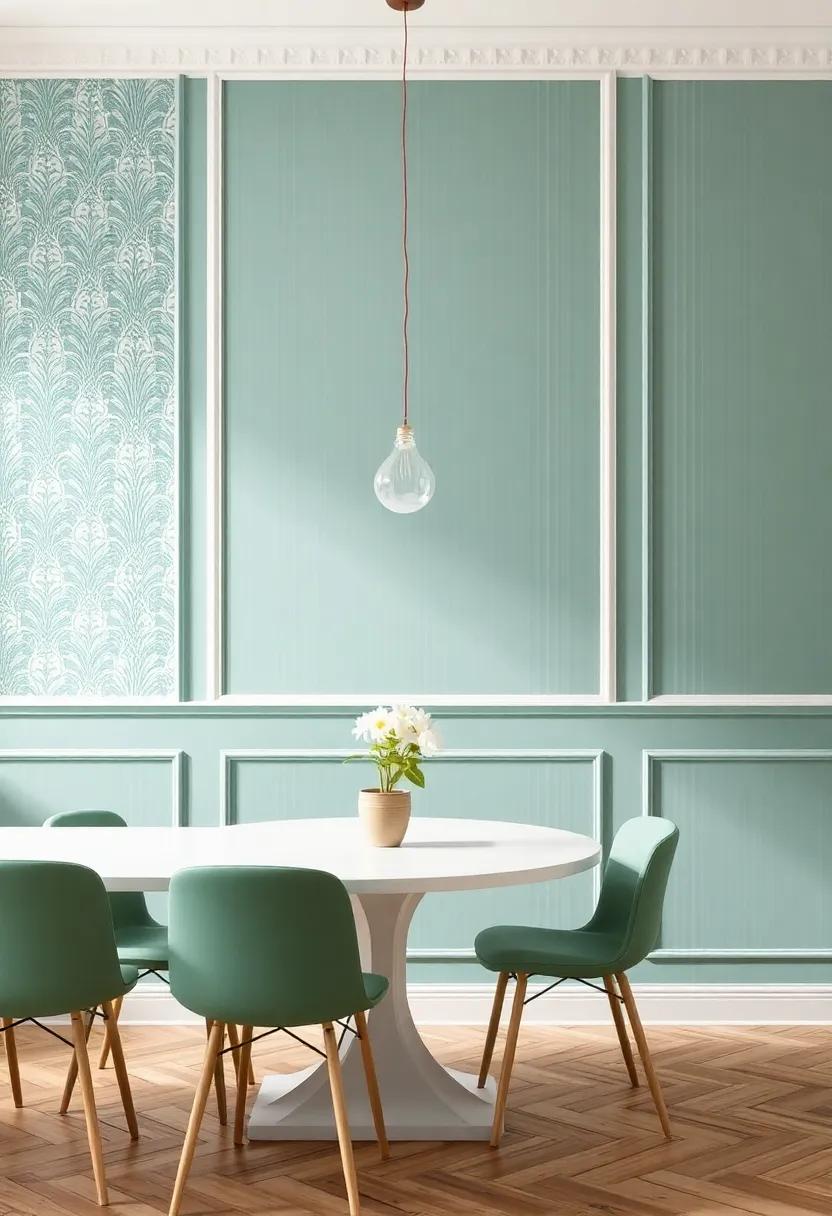 Vintage Vibes: Try wallpaper-inspired paneling with retro​ patterns that make a bold statement ⁤and transport you back in time