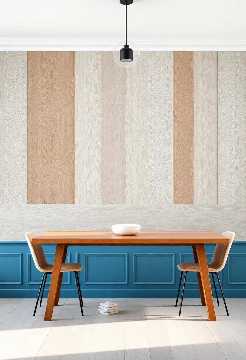 Layered Textures: Mix‍ and⁤ match different materials, such as⁢ wood, fabric, and ⁣metal, in ⁢your paneling‍ for a‍ rich, ‌multi-dimensional​ look