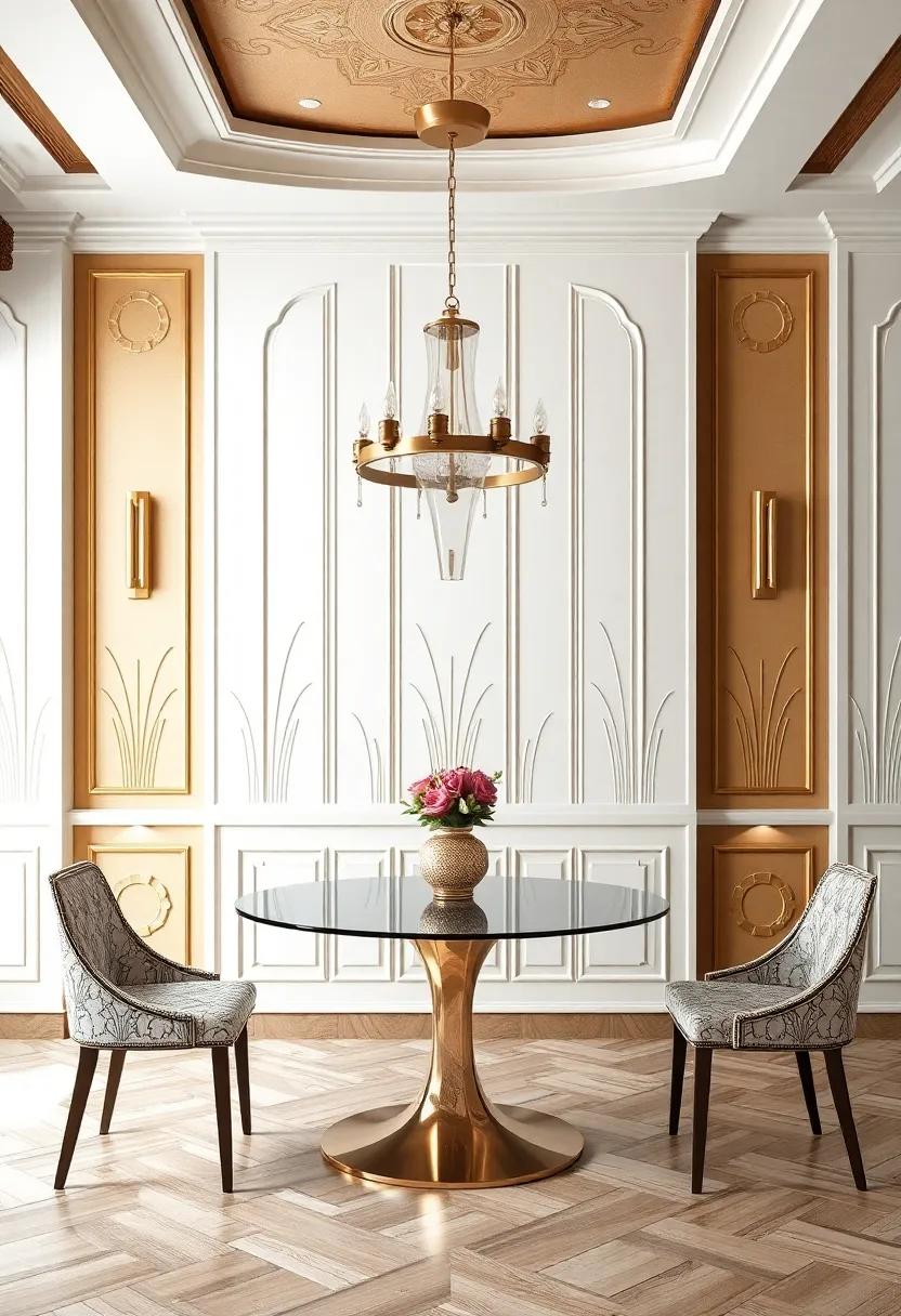 Art Deco Glamour: Incorporate art⁢ deco-inspired paneling for a luxurious touch that reflects‍ the opulence of the roaring twenties