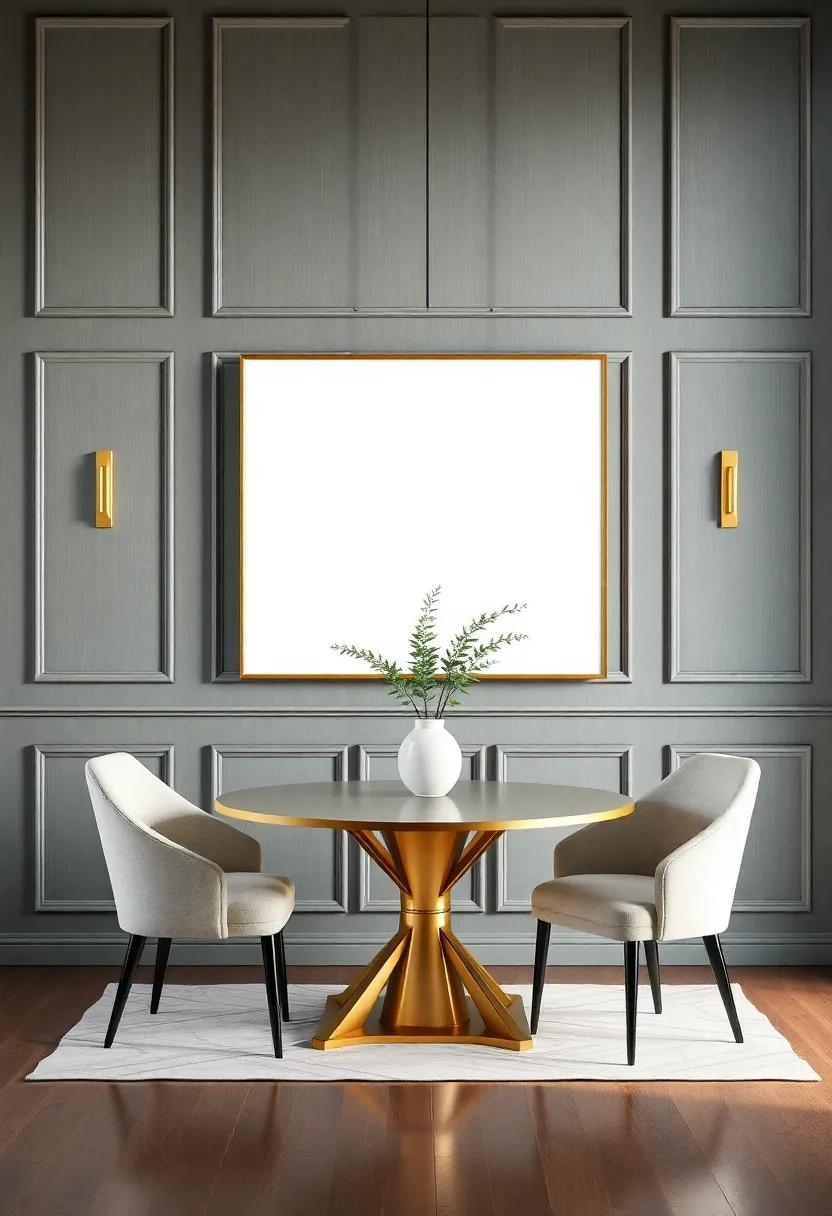 Artistic Inserts: Enhance‍ your wall ​paneling ⁣with framed​ art or mirrors that ‍double as functional decor, ⁤adding personality and flair