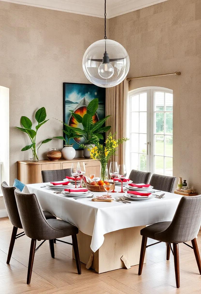 Eclectic Tableware:​ Mix and ⁣match plates, cutlery, ⁢and⁢ glassware‍ for a ⁤casual⁢ yet refined dining experience