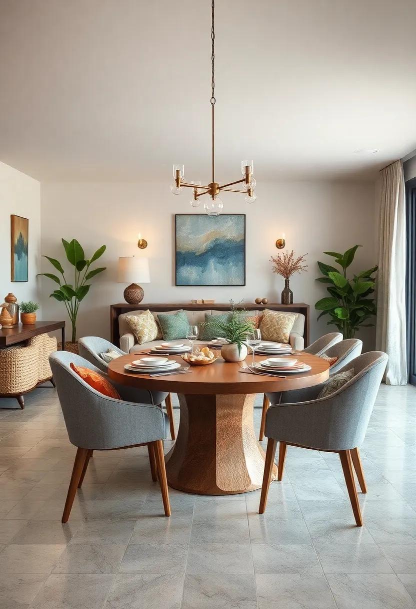 Nature-Inspired Accents: Integrate natural‌ elements,such ‍as ‍stone coasters or⁢ driftwood centerpieces,for an organic ⁣feel