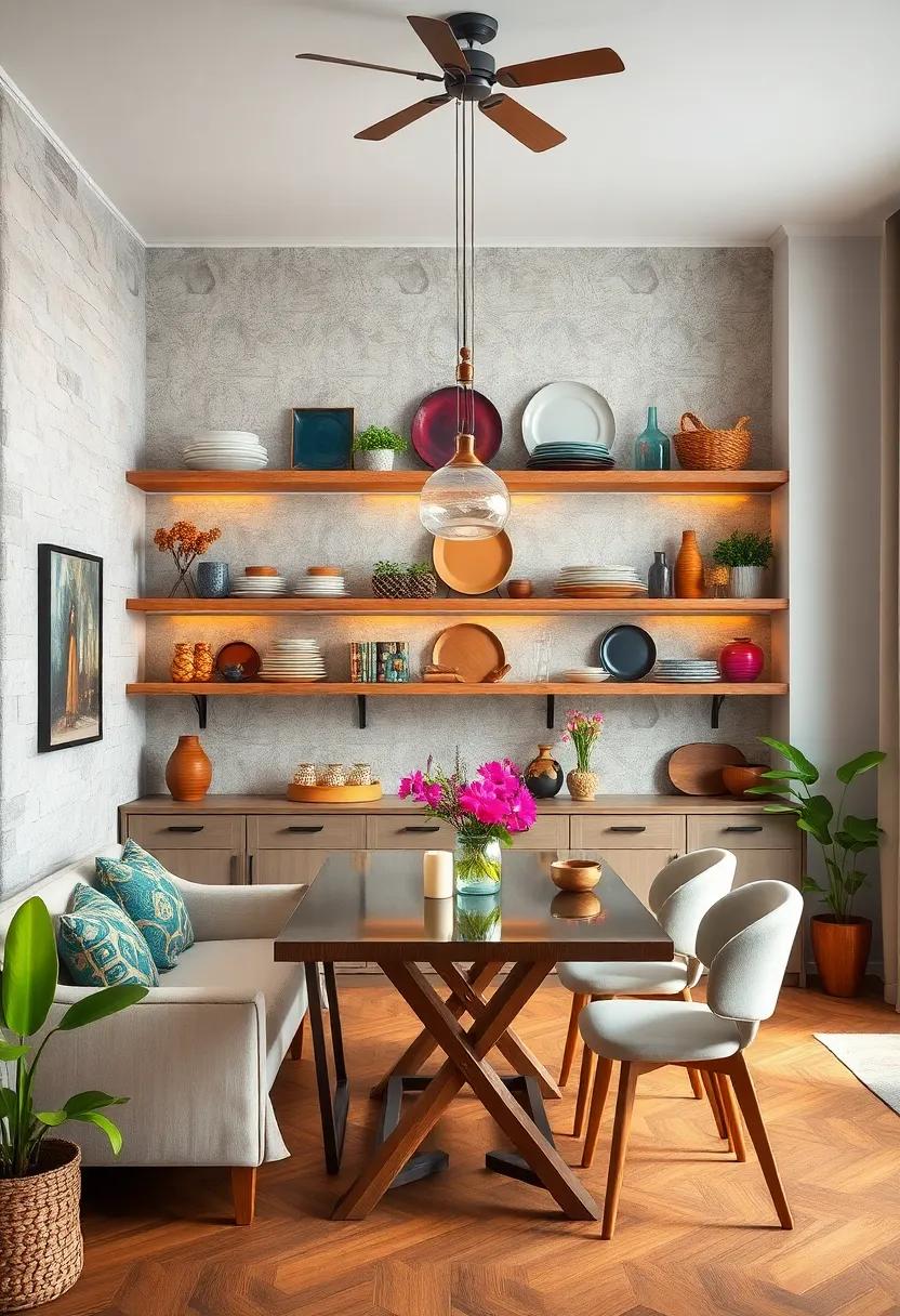 Open‍ Shelving:⁢ showcase your⁣ favorite ⁢dishes or⁤ collectibles on⁢ open shelves for⁢ a casual,⁤ homey ⁢feel