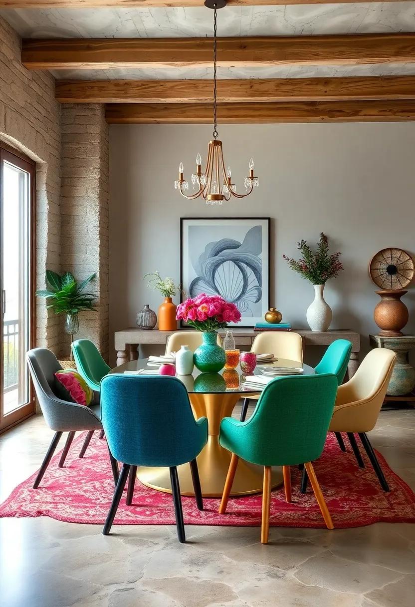Playful ‌Chairs:​ Select dining chairs with⁢ unique shapes ⁢or ⁤colors to add an element of fun to the space