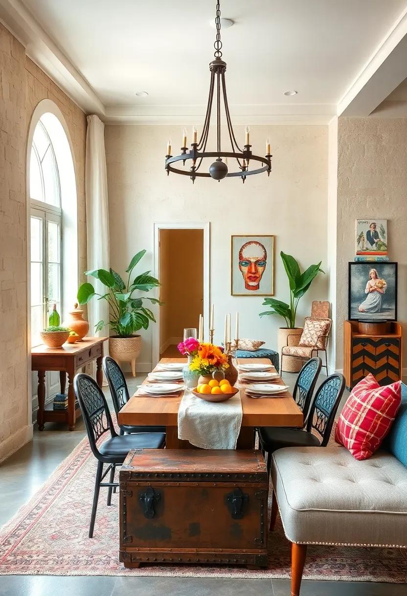 Repurposed ‌Items: Turn old furniture into new‍ treasures—like‌ a cart as ⁣a bar or a trunk ​as a stylish coffee table