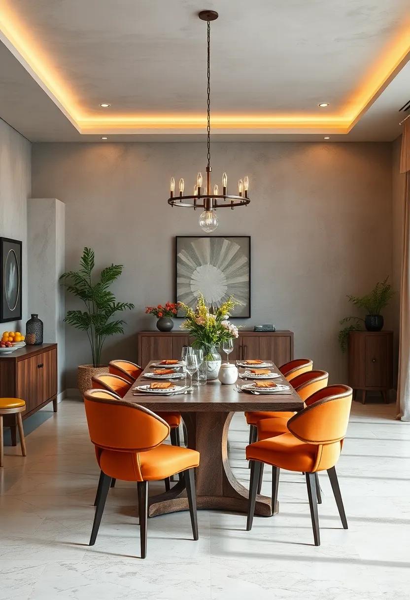 Warm Lighting:‍ Soften ⁢the ambiance with dimmable ⁢lights‍ or⁣ candles to create ​a‍ cozy dining⁣ atmosphere