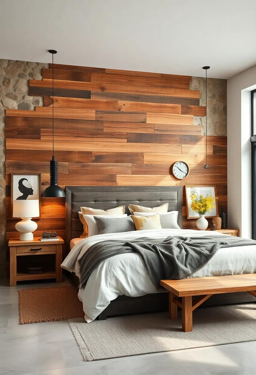 Earthy Accessories: Integrate reclaimed wood accessories, like ⁣lamps ⁤and picture frames, to complement your decor and enhance the rustic feel of the room