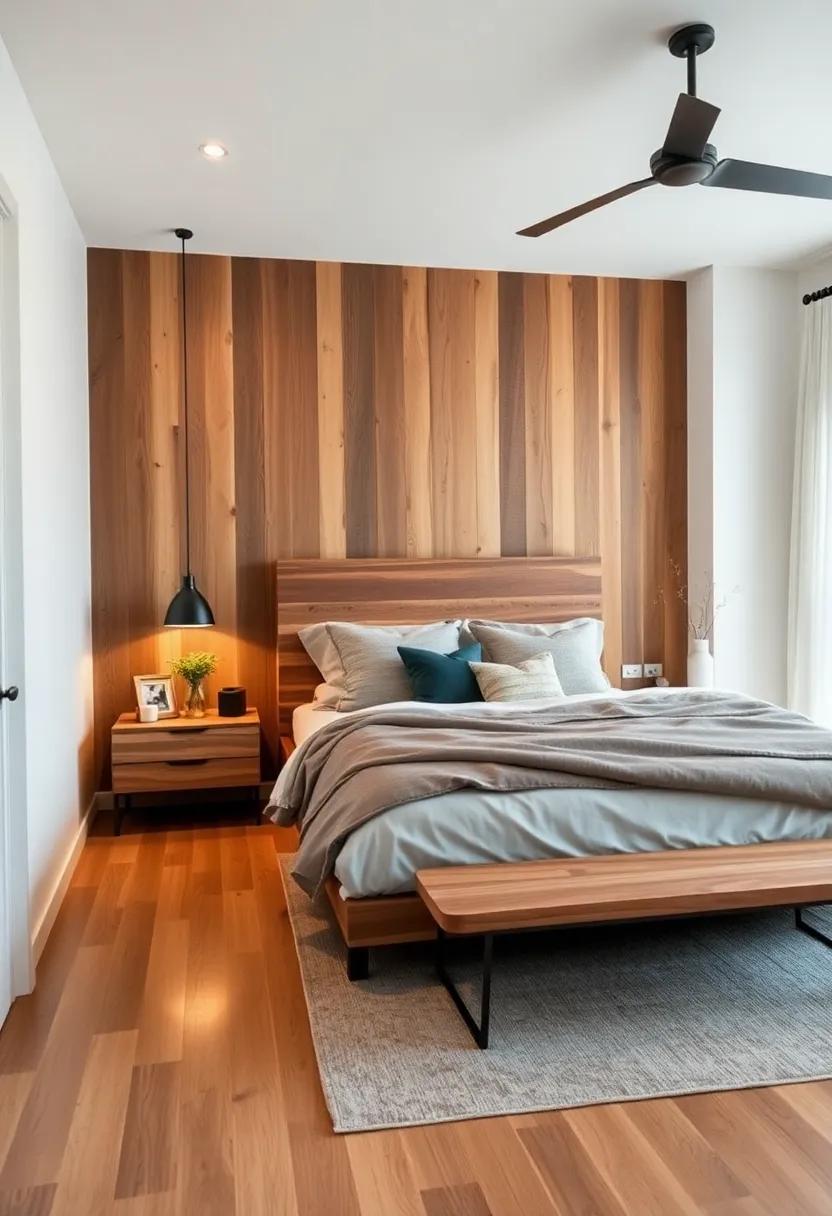 Modern ⁤Meets Rustic: ⁤Use‍ sleek reclaimed wood furniture paired with modern lines to fashion an elegant yet rustic farmhouse bedroom aesthetic