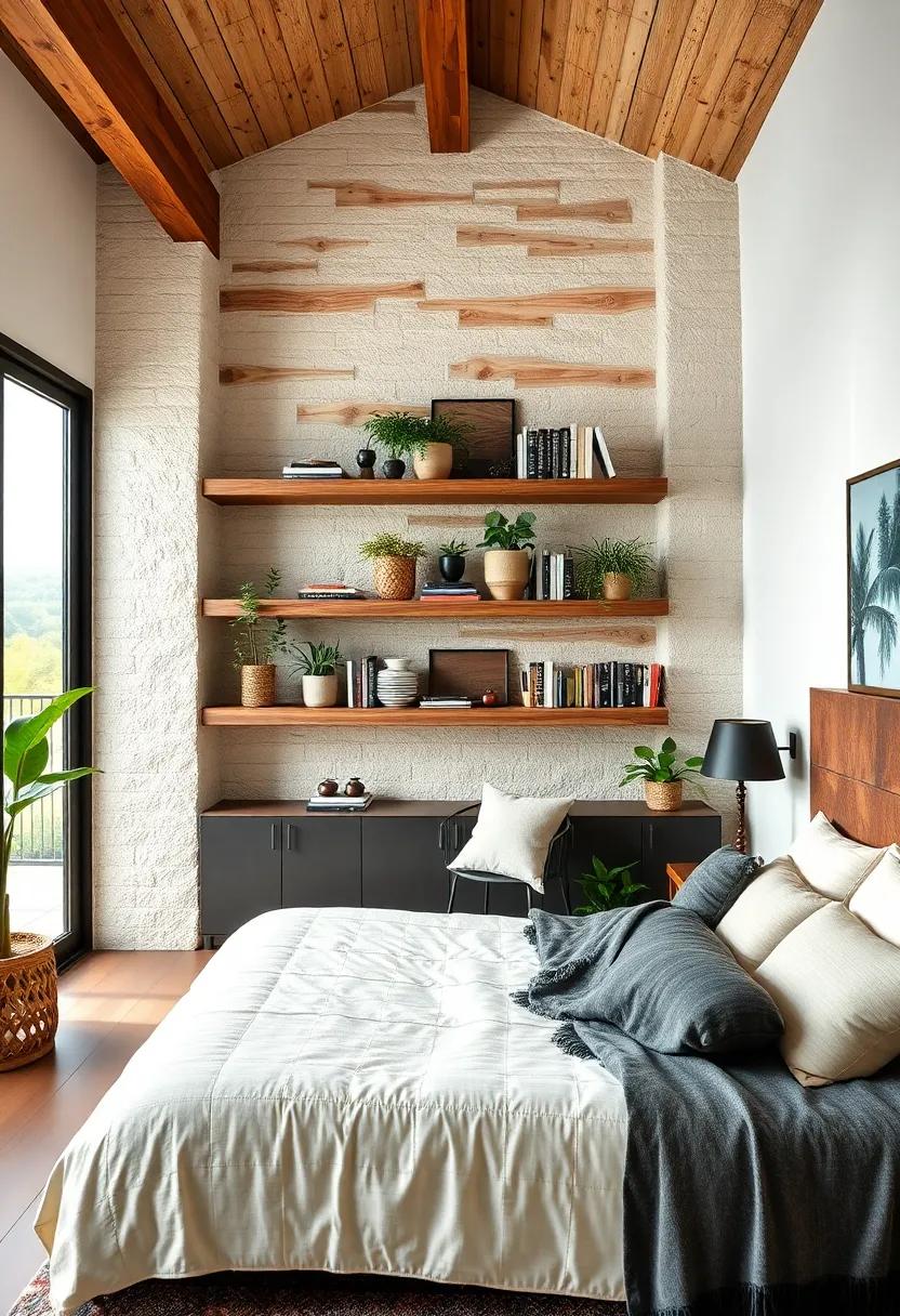 Open Storage ⁣Solutions: Consider reclaimed wood for⁣ open shelving where you can showcase books, plants, and decorative items, adding both ‌style and practicality to your space