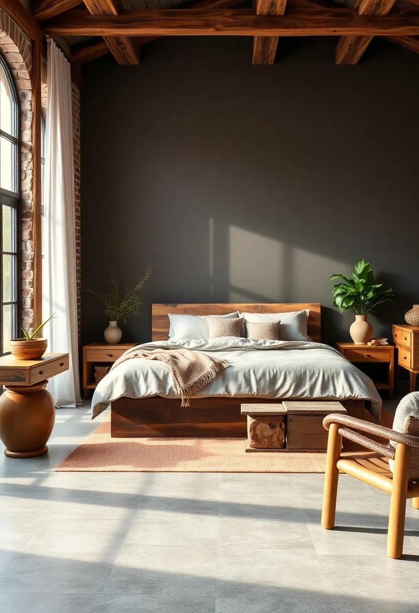 Warm ⁤Tones with Wooden​ Furniture: Learn how warm, earthy tones in reclaimed wood furniture can complement your ⁤farmhouse aesthetic while ‌promoting a peaceful ambiance