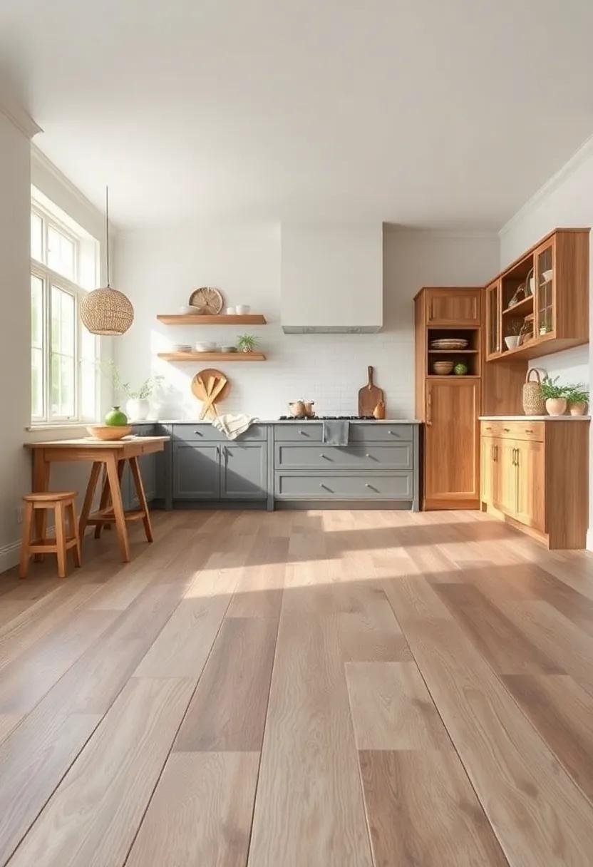 Distressed Oak: Opt​ for ‍distressed oak to infuse warmth and⁣ a lived-in feel, perfect for a cozy farmhouse kitchen