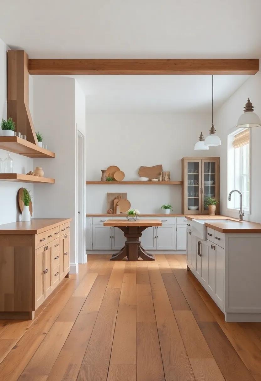 Reclaimed Barn wood: Capture rustic elegance with reclaimed barn wood flooring that⁢ tells a story and adds unique character