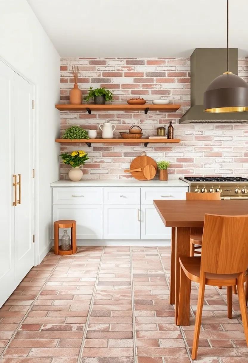 Reclaimed Brick: Add ⁤textural depth with reclaimed brick flooring,an eye-catching option that enhances the​ farmhouse spirit