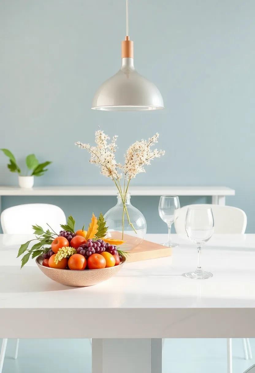 Seasonal‍ Splendor: Transforming Your Glass Dining Table Decor with Seasonal Themes