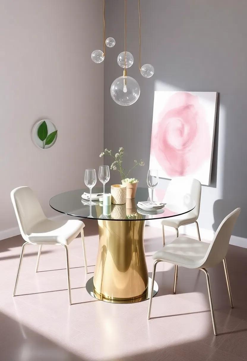 Whimsical Wonders:‌ Playful Decor‍ Elements that Accentuate Glass dining tables