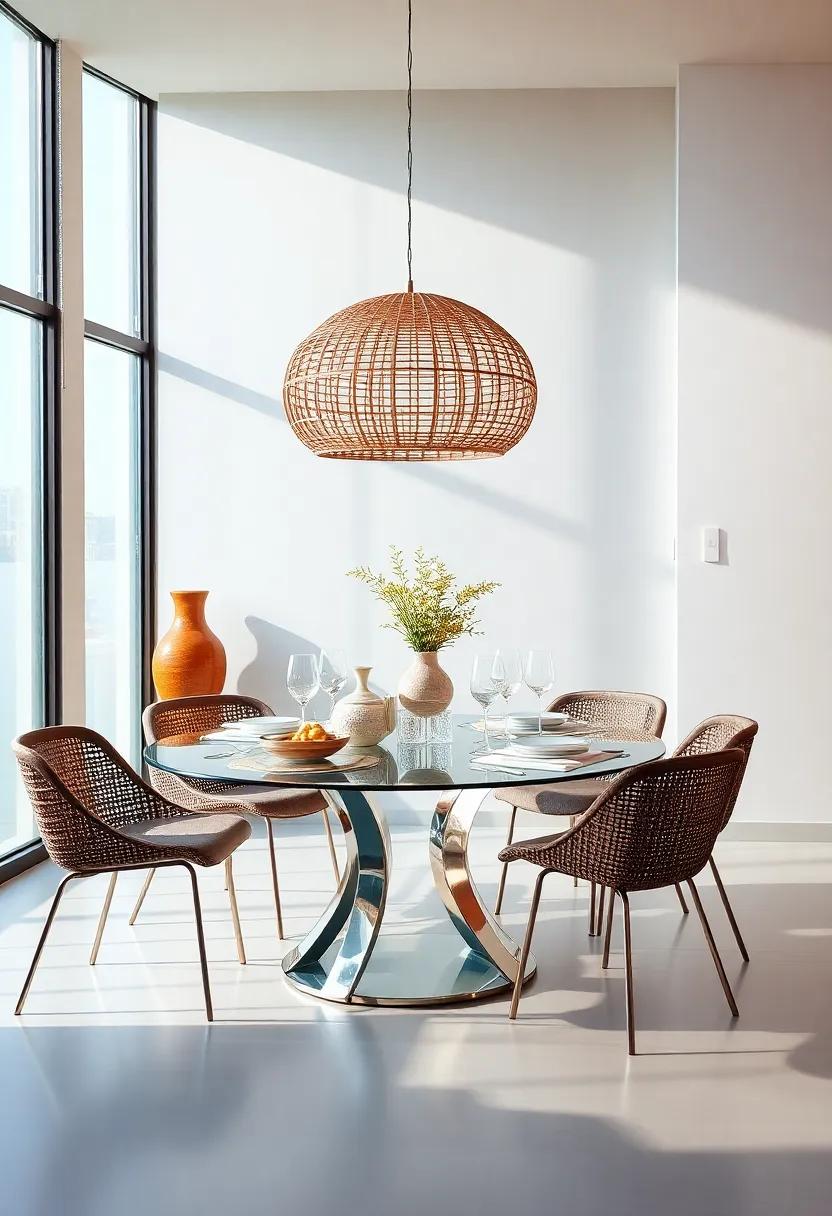 Cultural Inspirations: Worldly Table Decor Ideas for a Glass Dining Showcase
