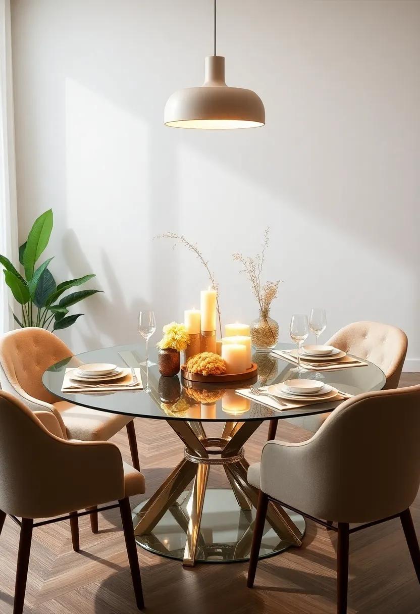 Eclectic ⁢Mix: Blending Different Decor⁢ Styles ⁤on Glass ⁤Dining ‌Tables​ for⁤ Unique Touches