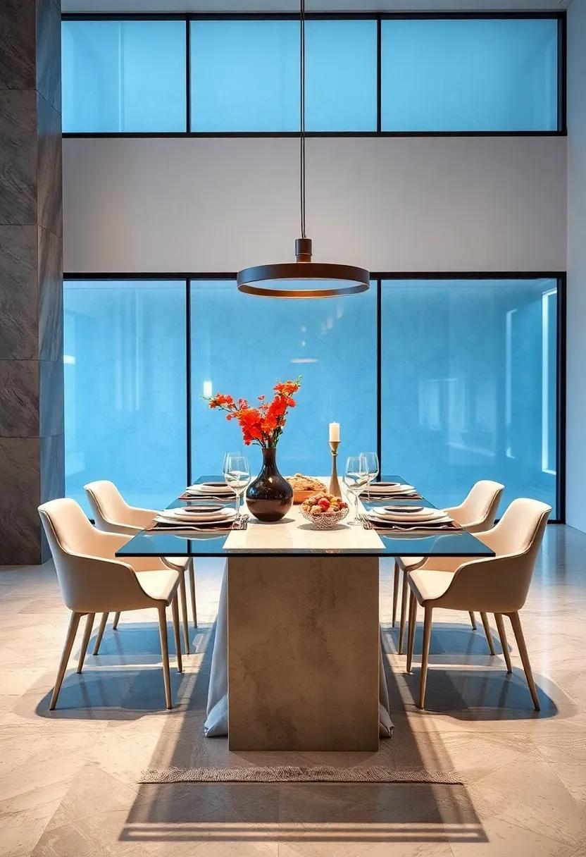 Stylish Table Runners That Add Character to ‌Your​ Glass Dining Setup