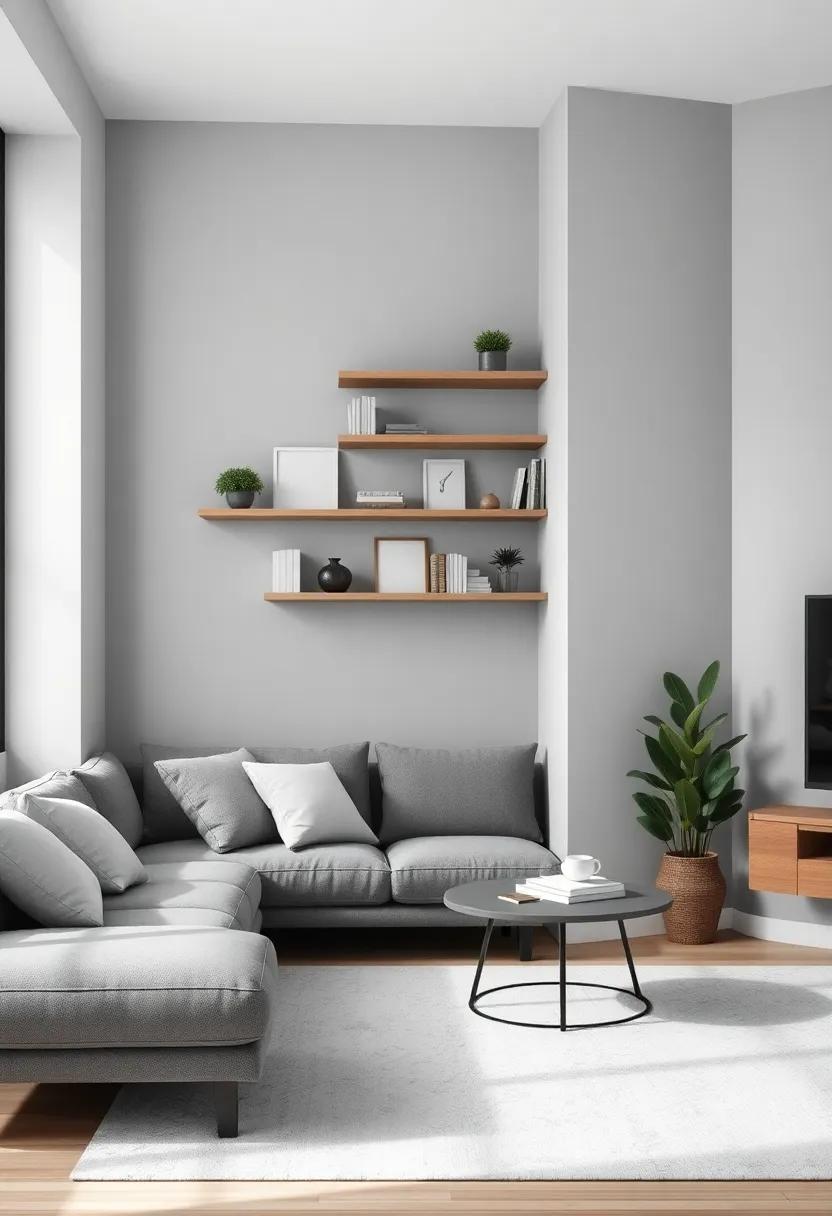 Utilize⁢ Corner Spaces: Maximize your​ living room's corners with corner shelves, which not only provide extra storage but also utilize frequently enough-overlooked spaces