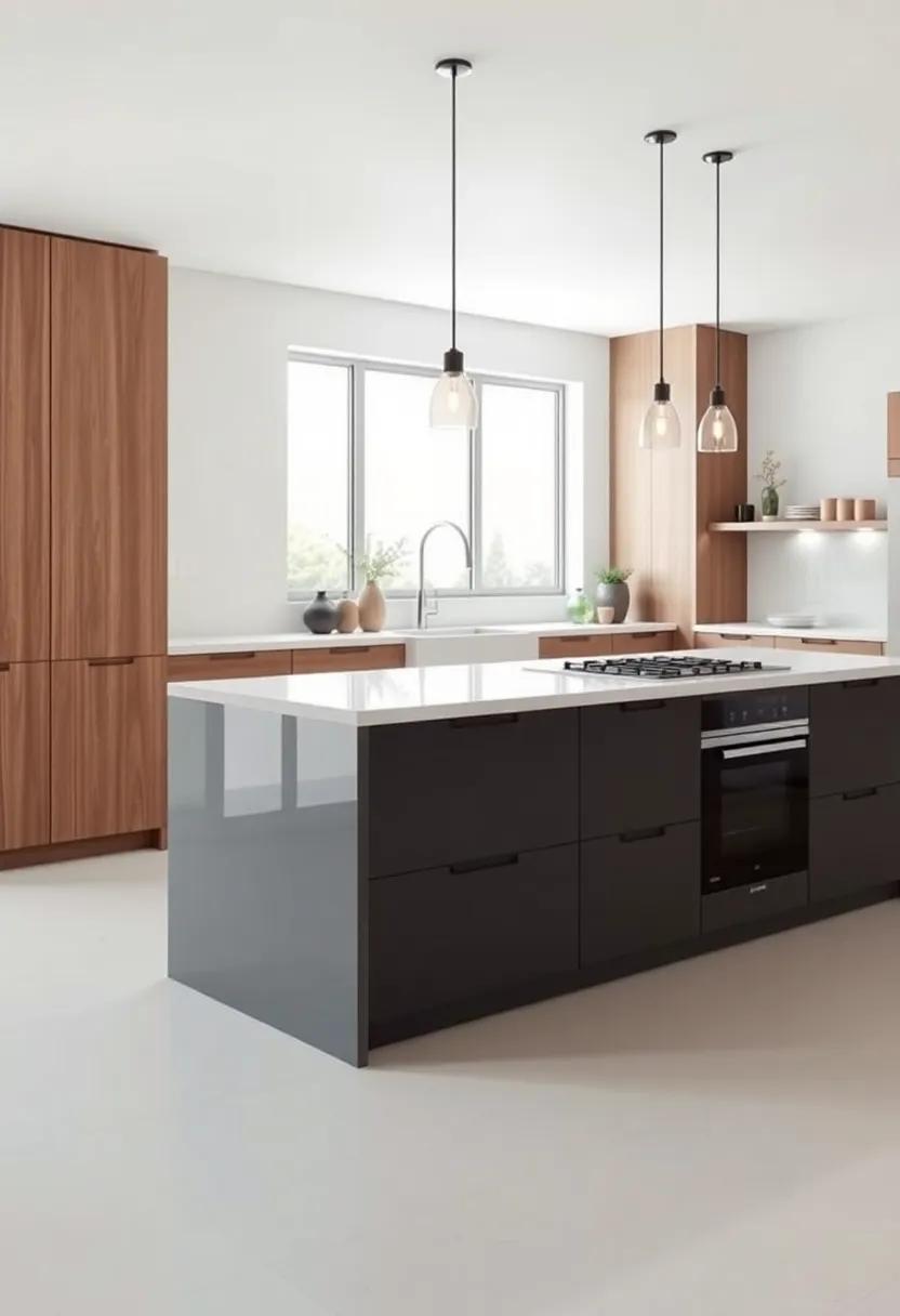 Elevating Aesthetic Appeal With Sleek Kitchen‌ Island Designs