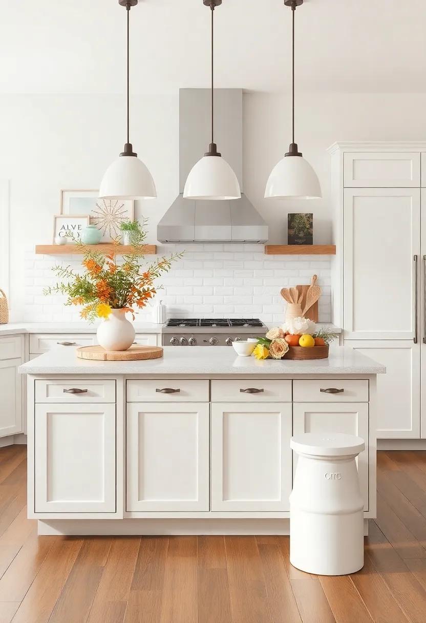 seasonal styling: Change your ⁤kitchen island decor with⁣ the seasons, using autumn leaves, winter evergreen,​ or summer blooms ‍to⁣ keep things fresh