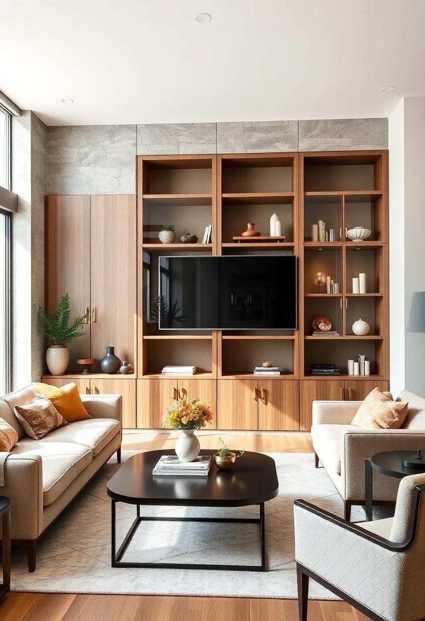 Light and Airy: Discover built-in shelves with glass doors that allow light to flow through,creating an ‍open,bright feel while protecting ⁣your prized ⁣possessions