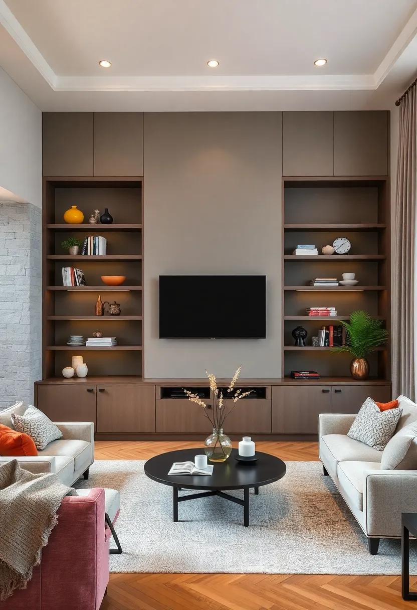 Smart‍ Storage Solutions: Learn about built-in cabinets designed ‍with hidden compartments ​for a streamlined look, perfect for stowing away blankets and everyday items