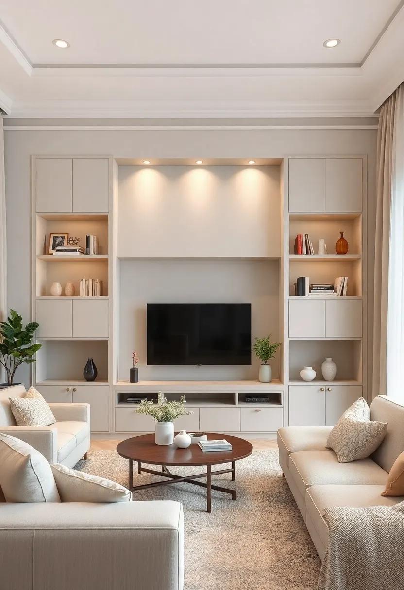 Soft Color ‍Palettes: Embrace gentle hues and pastel ‍designs in ⁣your built-in shelves that promote​ a calming environment, perfect for relaxation and ⁢unwinding