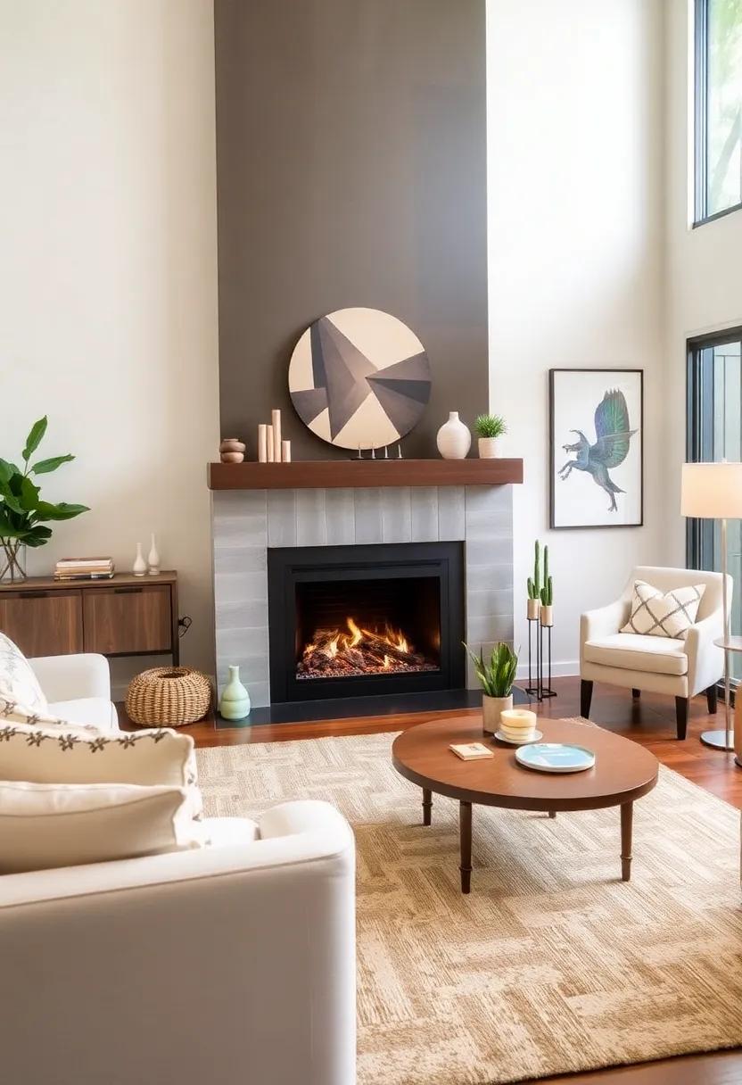 The Role of Rugs and Textures ⁣in Defining​ Your Fireplace area