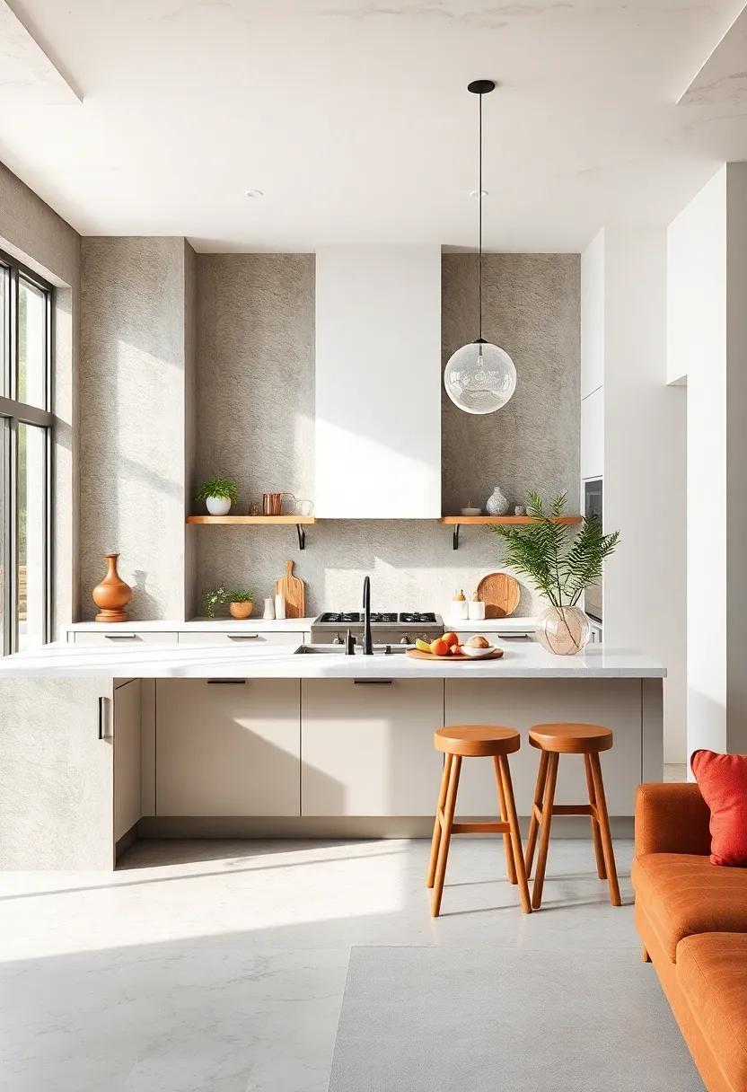 Monochromatic Surfaces: Embrace a monochromatic color scheme ​on walls and infrastructures to create ‌a seamless, spacious feel