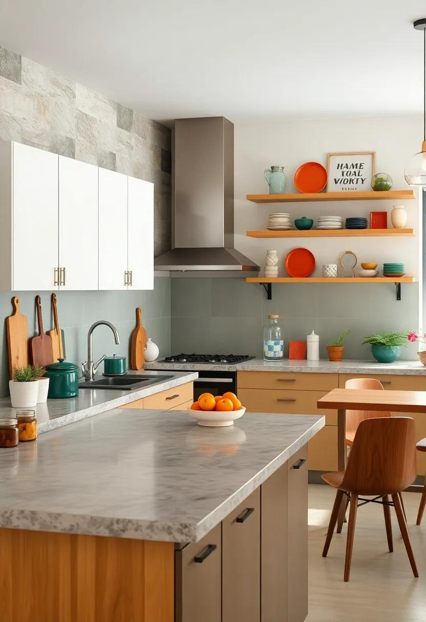 Vintage ⁢Accessories: Decorate with carefully curated vintage kitchen‍ accessories⁢ that ‍reflect the playful spirit of‍ mid-century design