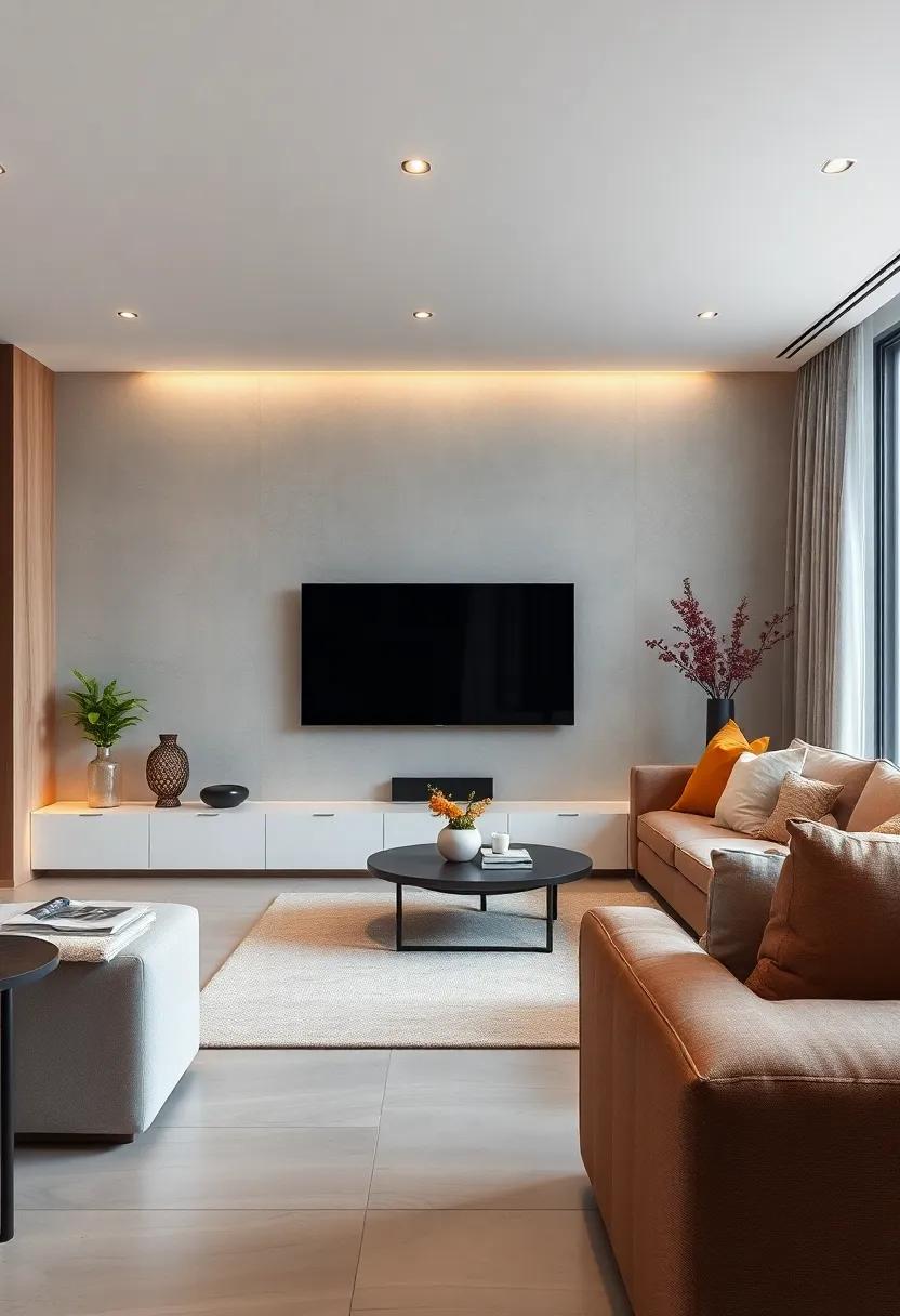 Embrace simplicity: ‍the Core Philosophy Behind minimalist TV Units