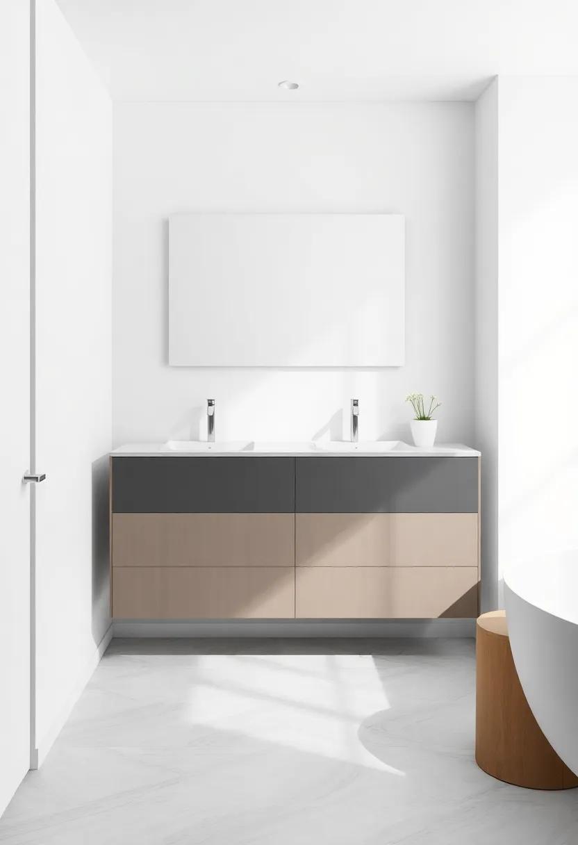 Playful Patterns: Using Geometric Designs For ‍Dynamic⁢ Vanities