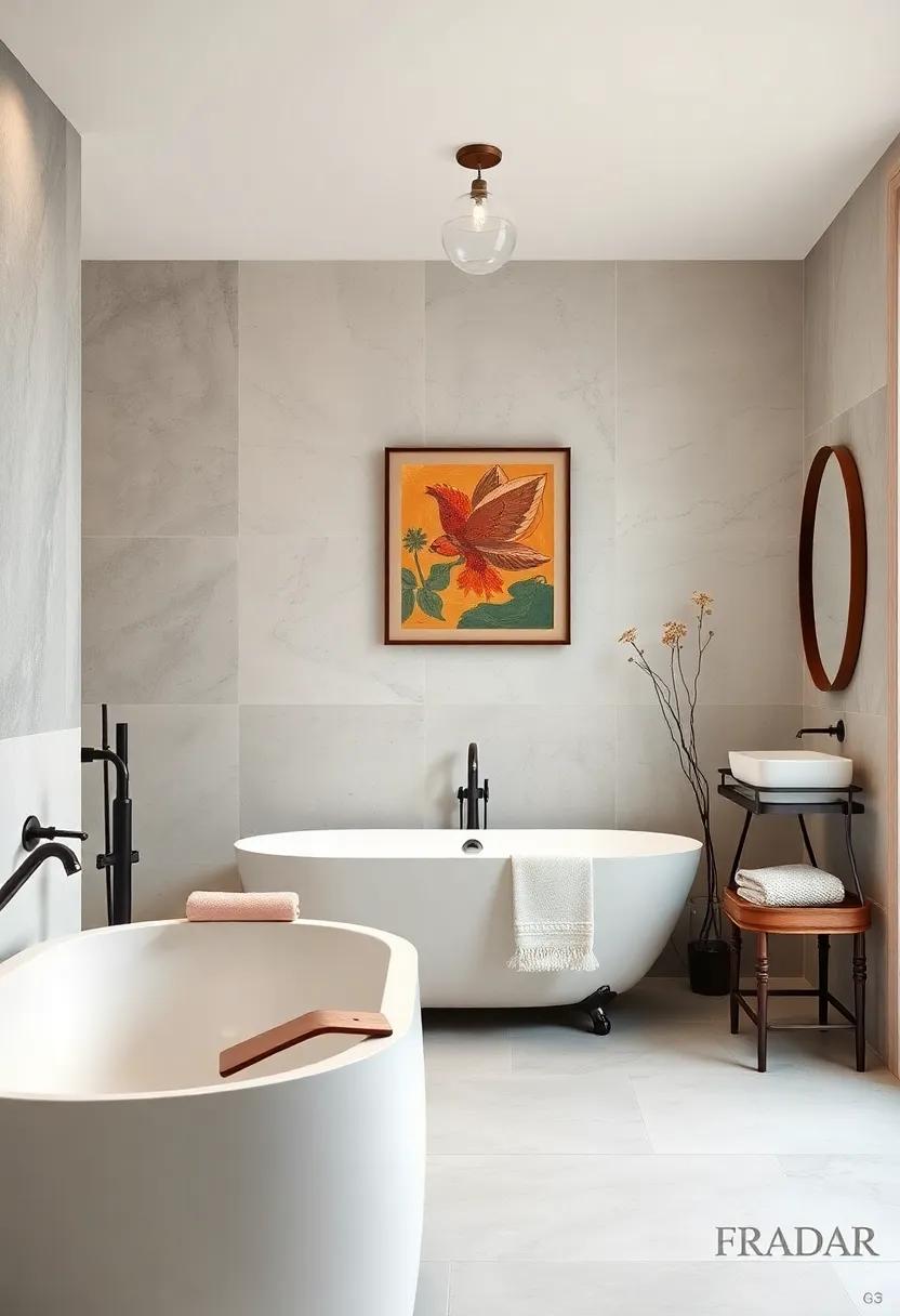 Curating Art‍ Pieces: Infusing ‌Personality into Bathroom Spaces