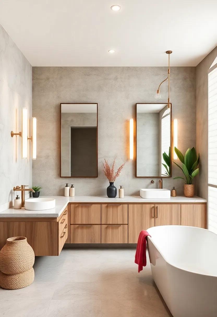 Statement Mirrors: Reflecting⁢ style and Sophistication in Bathroom Design