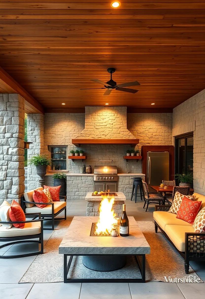Exploring Fire Features to Transform‍ Your ‌Outdoor ⁢Kitchen into a Gathering Spot