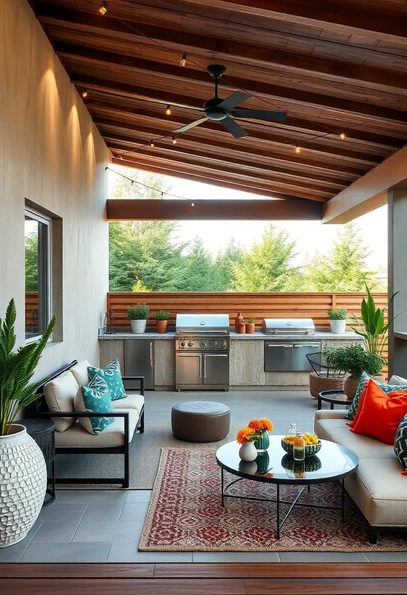 Thoughtful Layout Ideas ⁤for a Functional Yet ⁢Stylish Outdoor Cooking Area