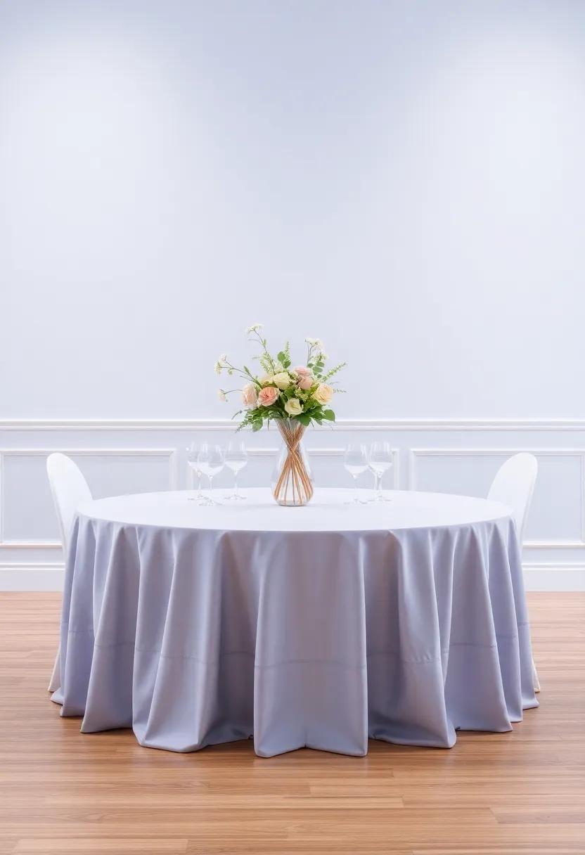 Make use of ​table skirts for⁤ special occasions, allowing ​for a quick transformation with‍ a touch of glamour