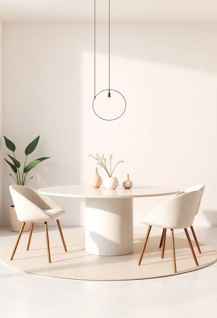 Incorporate⁣ geometric shapes‍ in your decor to play‍ off the oval‌ design, ‍enhancing ⁢the modern aesthetic