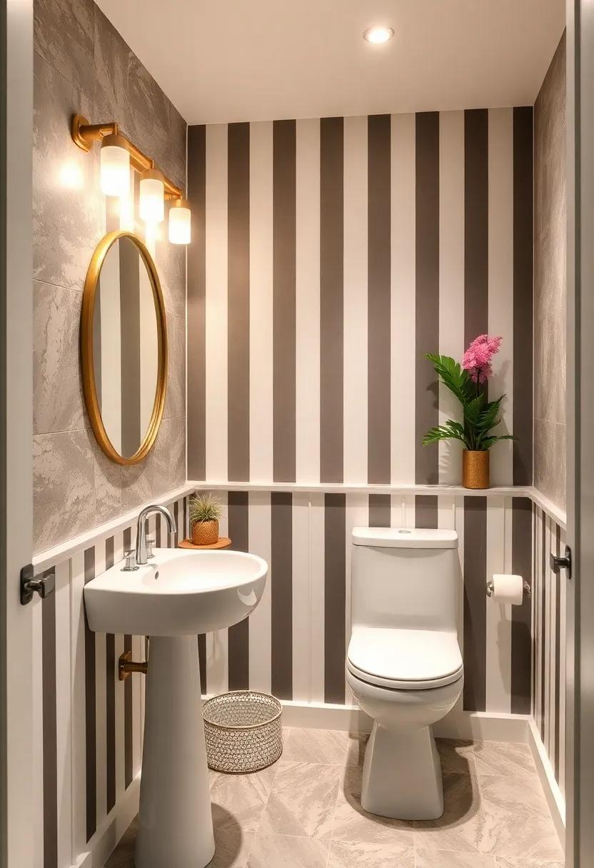 Incorporate striped textiles, such as towels ​and shower curtains, to add ⁢layers of texture while maintaining a consistent color palette