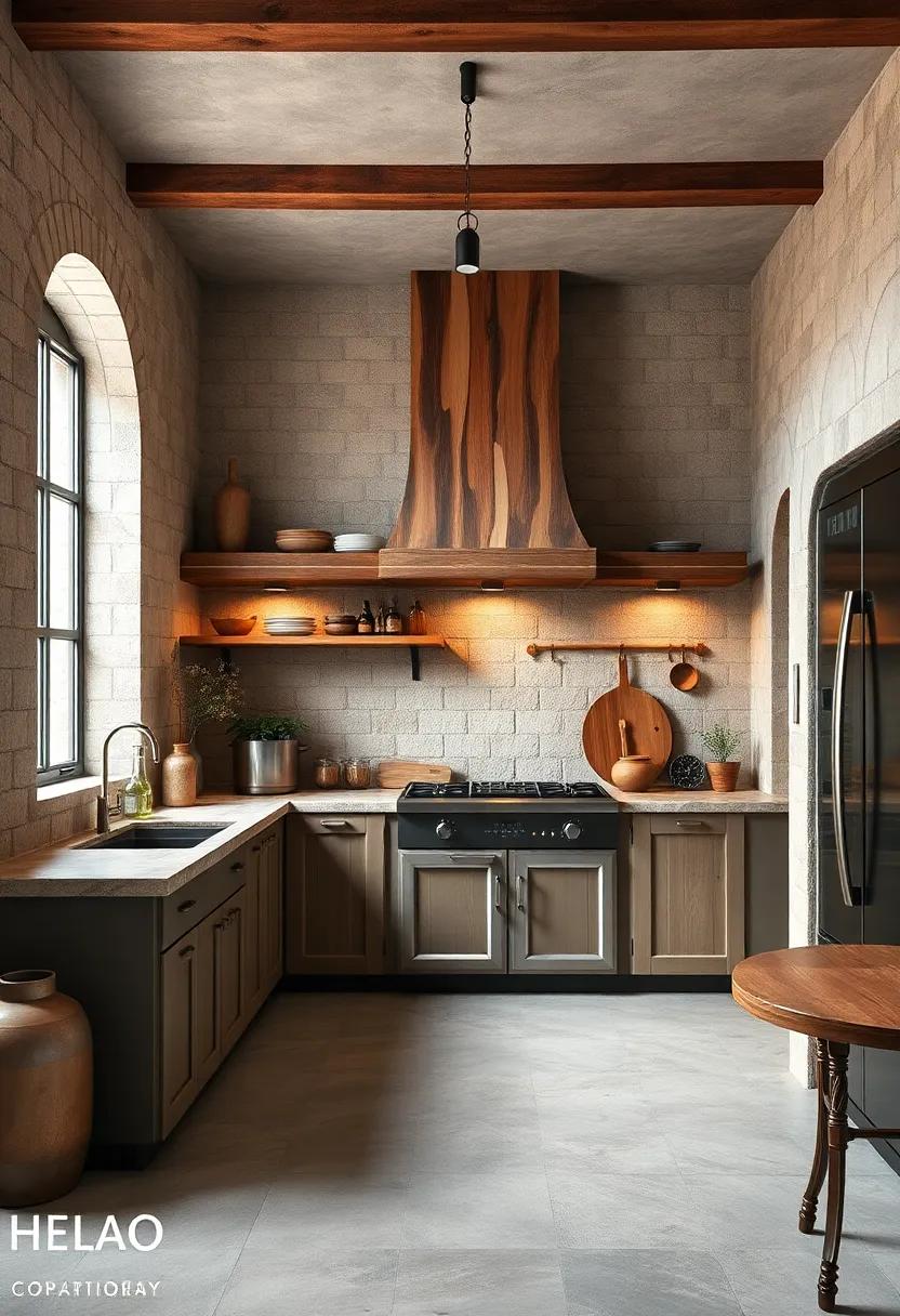 Accent your kitchen with metal elements like copper pots​ or ⁤wrought-iron hardware, combining⁣ utility with aesthetic‌ appeal