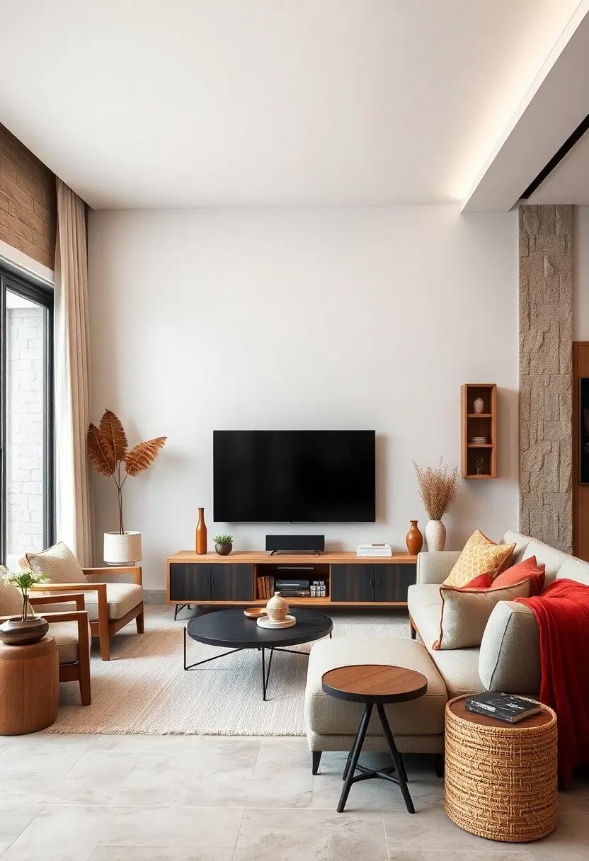 Craftsmanship in Rustic‌ Design: Showcasing Handmade TV Units for character