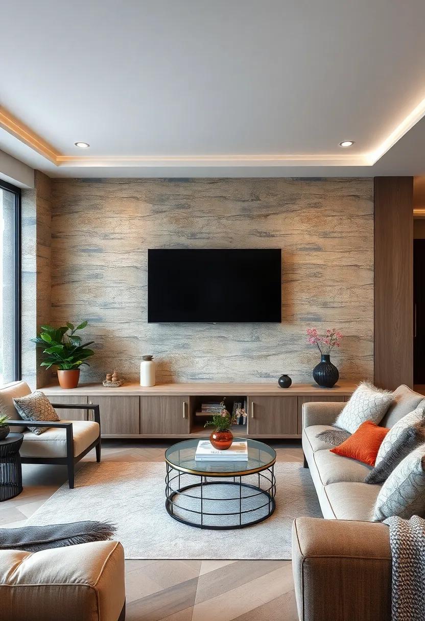 Trendy ‌Accessories for Complementing Rustic TV Units in Your Living space