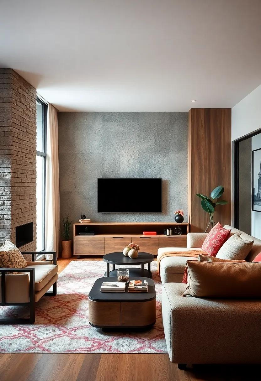 The⁢ Effect of Texture in rustic TV ‌Unit Designs: ⁤Wood Grain and Beyond