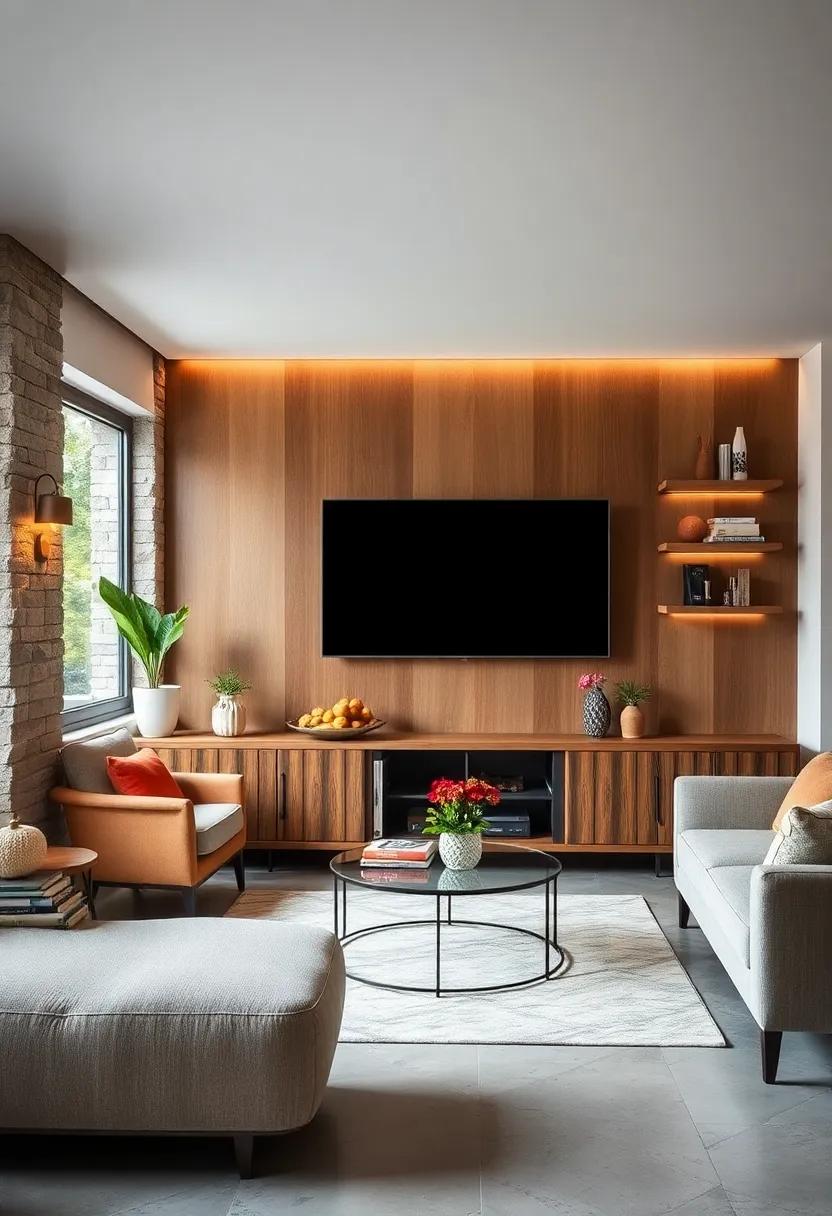 Creative Shelving Solutions with ‍Rustic TV Units: Combining Style and Function