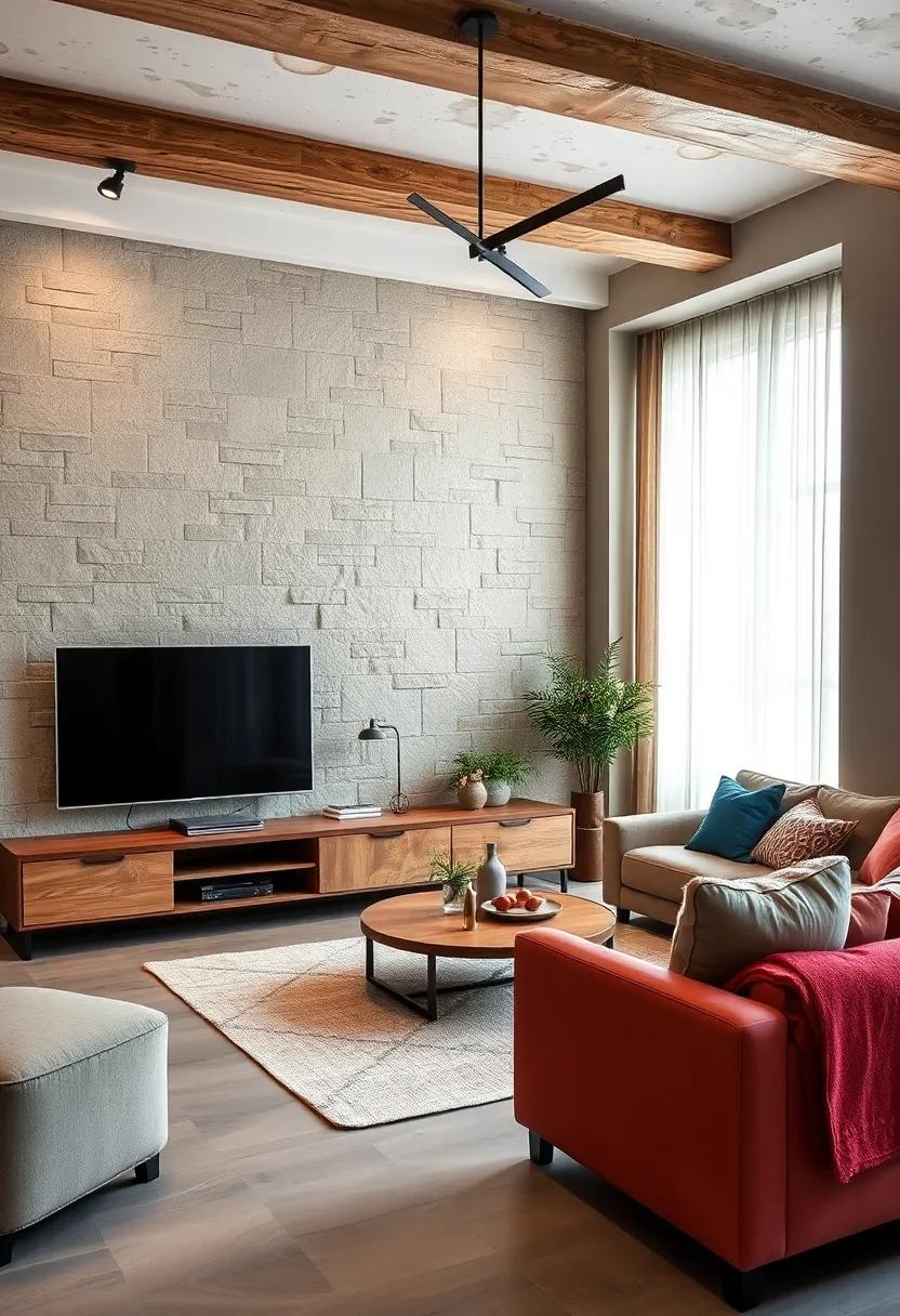 Function Meets ⁤Fashion:⁣ The Dual Role of Rustic TV Units in Your Living Room