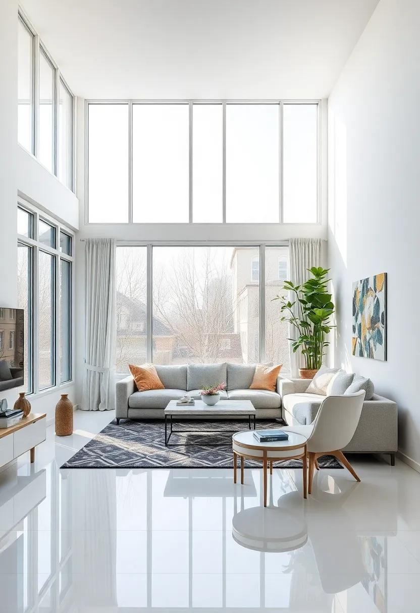 Reflective surfaces: Incorporate mirrored decor or ‍furniture ​to amplify light and the‍ sense of space generated ⁤by windows
