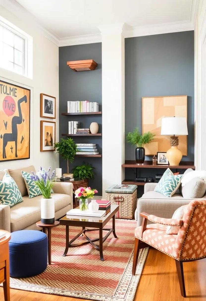 Colorful Accents: Using Accessories to ⁣Add ⁤Flair without ⁢Overloading