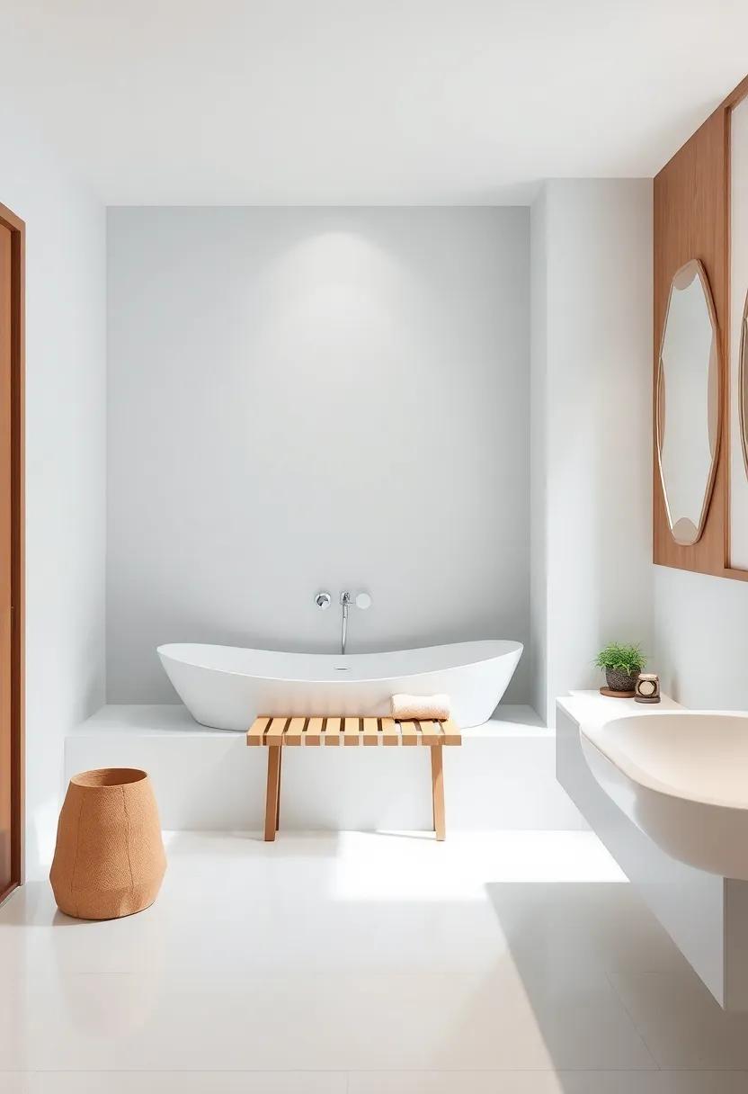 Bathroom⁤ Bench: ⁤Incorporate a ‌bench⁣ for added⁤ seating that complements the relaxing theme