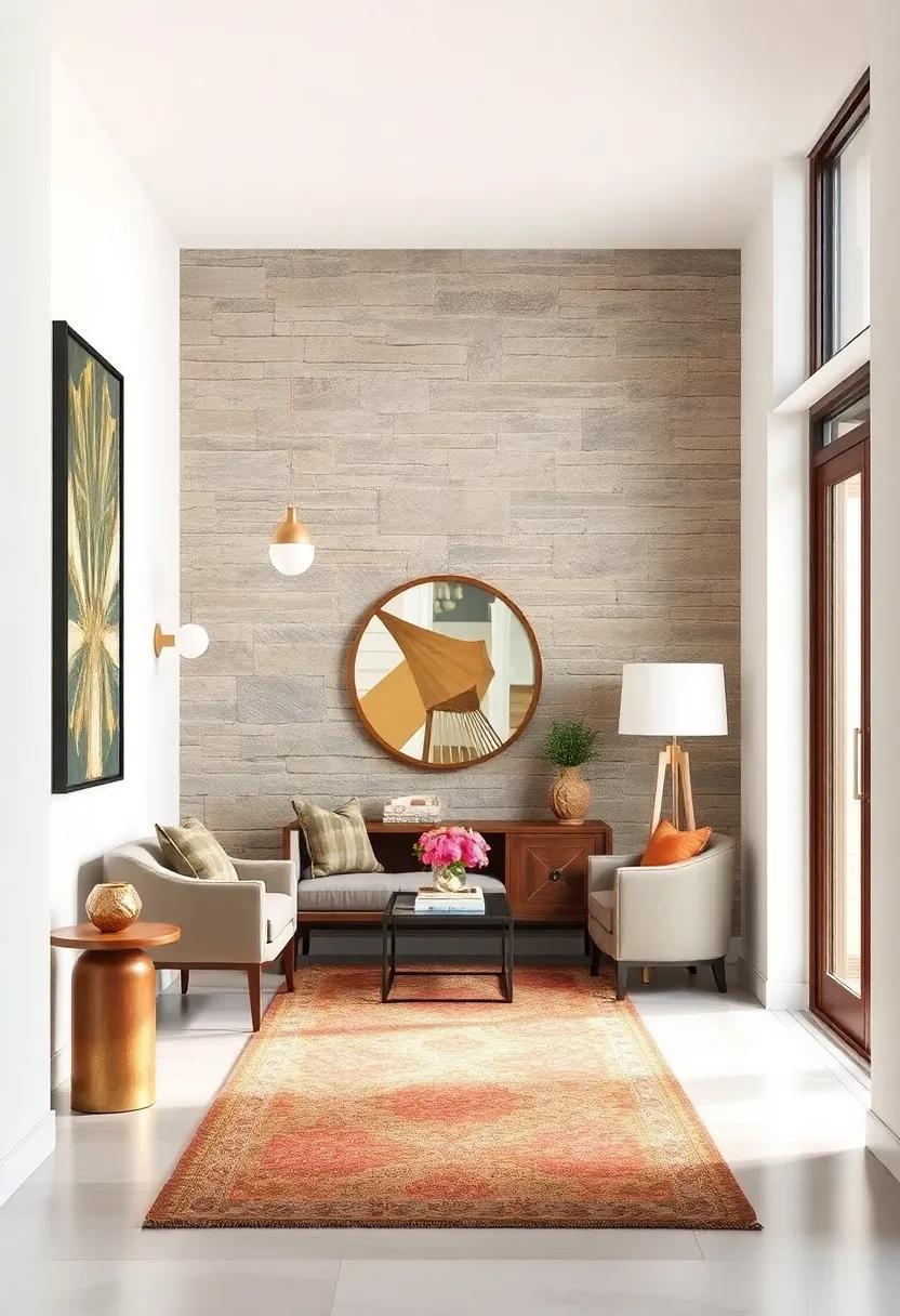 Transforming Narrow Entryways: Creative Accent Wall Ideas That Impress